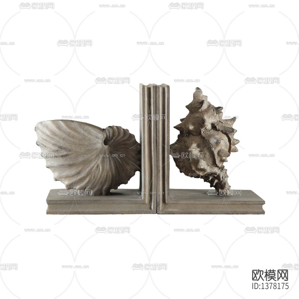 北欧复古实木海螺书档下载