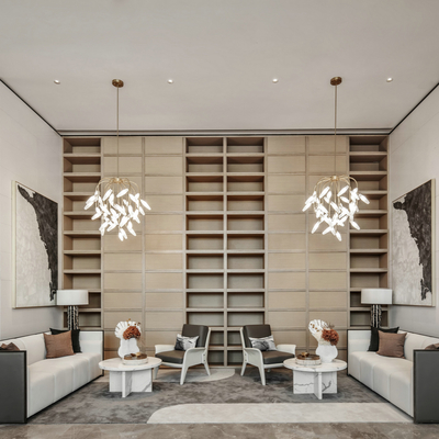 大森设计 售楼处洽谈区