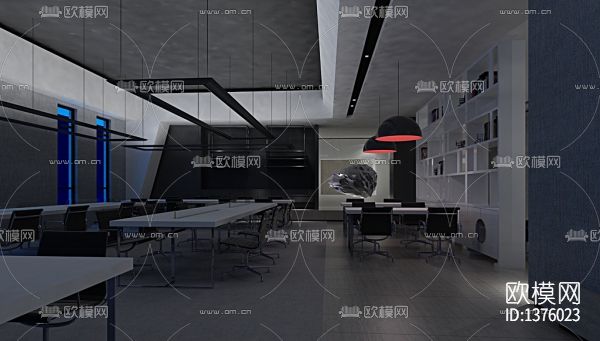 办公空间cad施工图