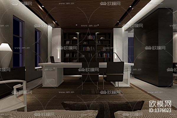 办公空间cad施工图