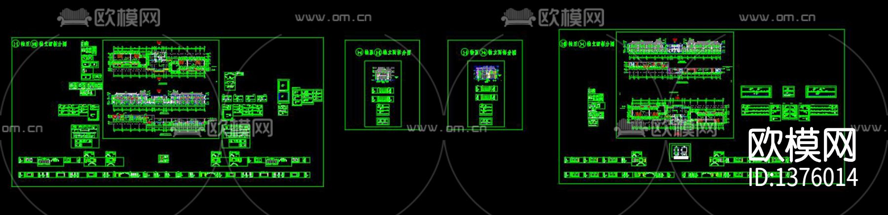别墅干挂石材节点大样下载（渲染图3）