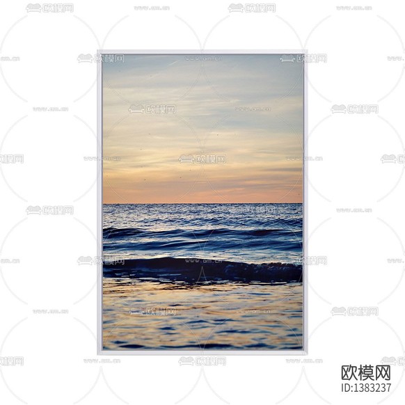 现代简约创意海平面摄影下载