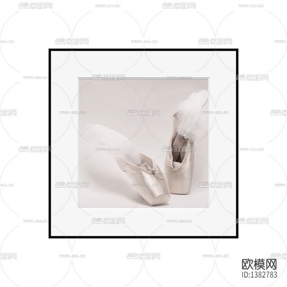 現(xiàn)代簡約芭蕾舞鞋創(chuàng)意攝影下載