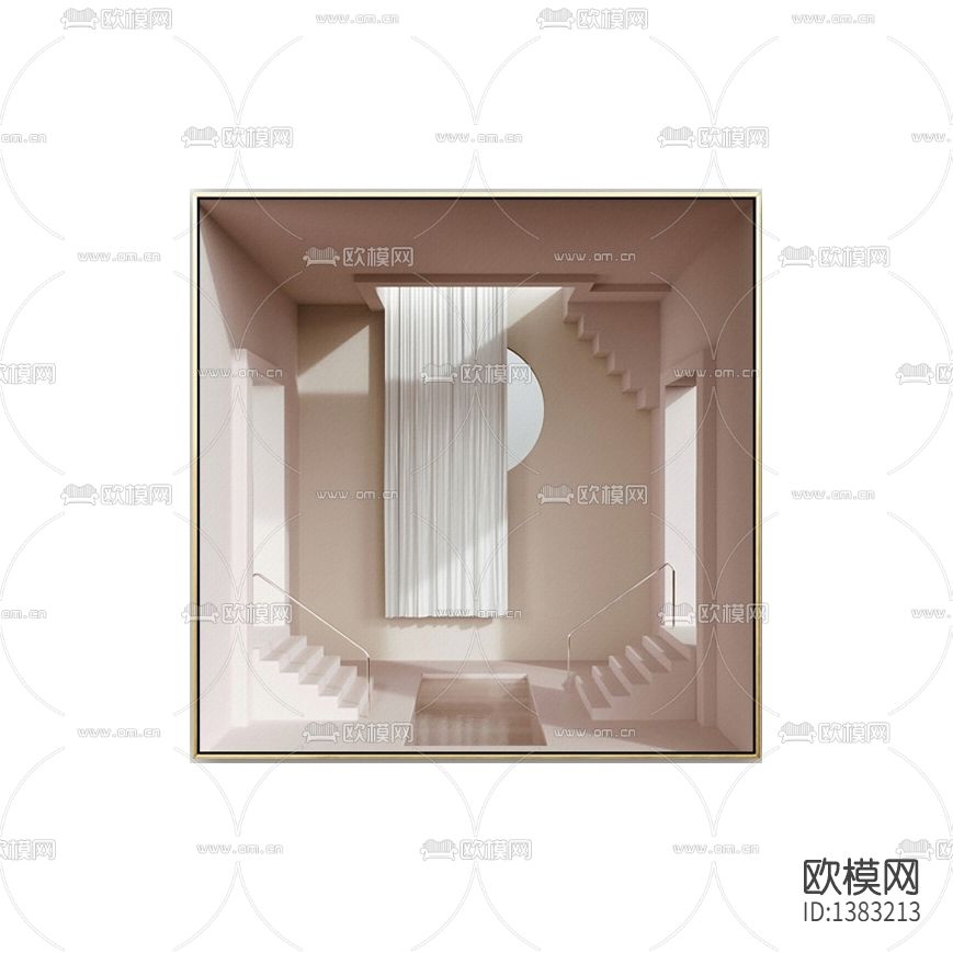 北欧简约创意建筑室内装饰摄影