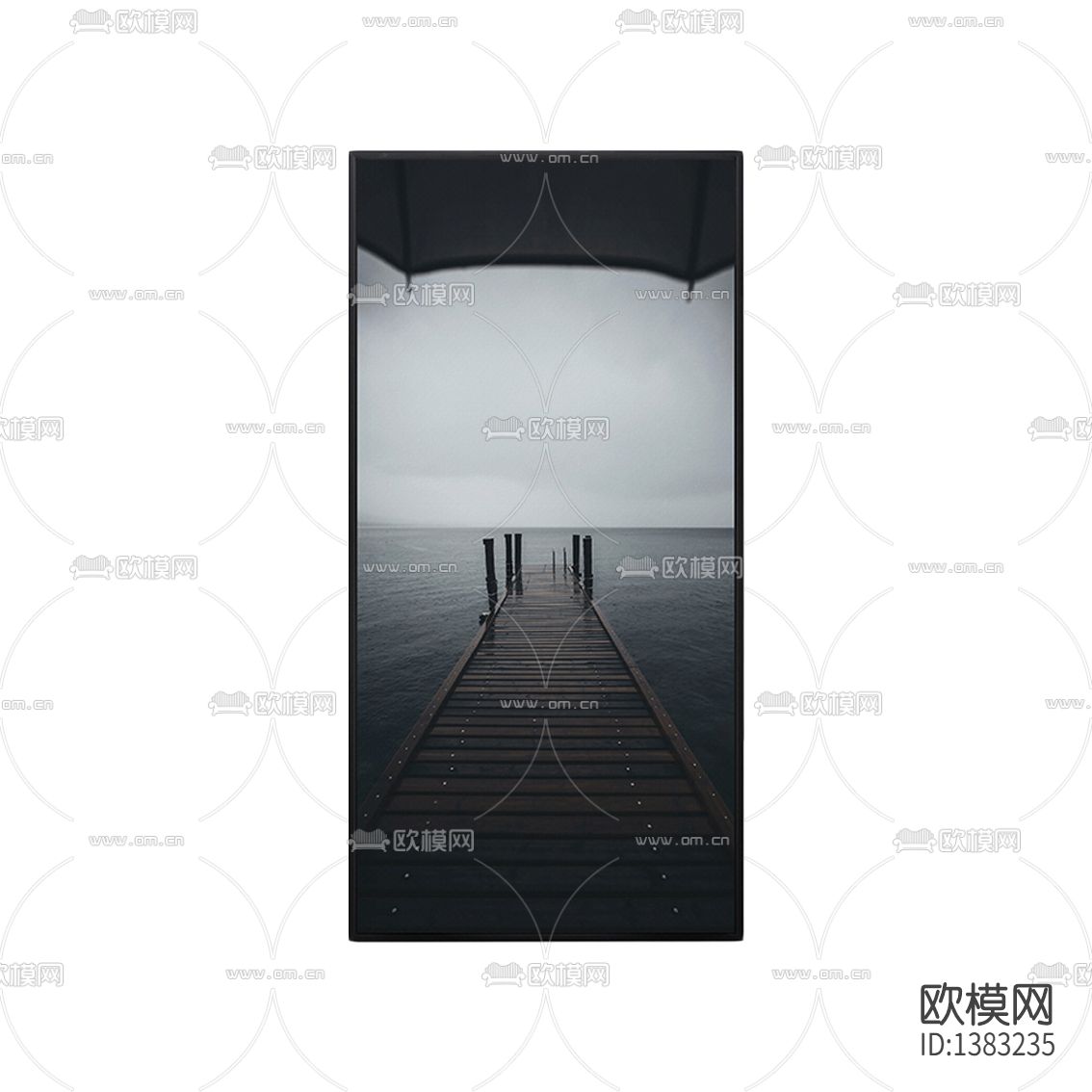 现代简约创意码头摄影下载