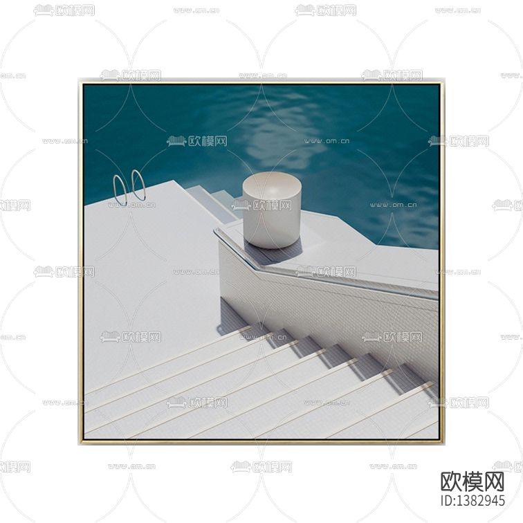 现代简约创意泳池摄影