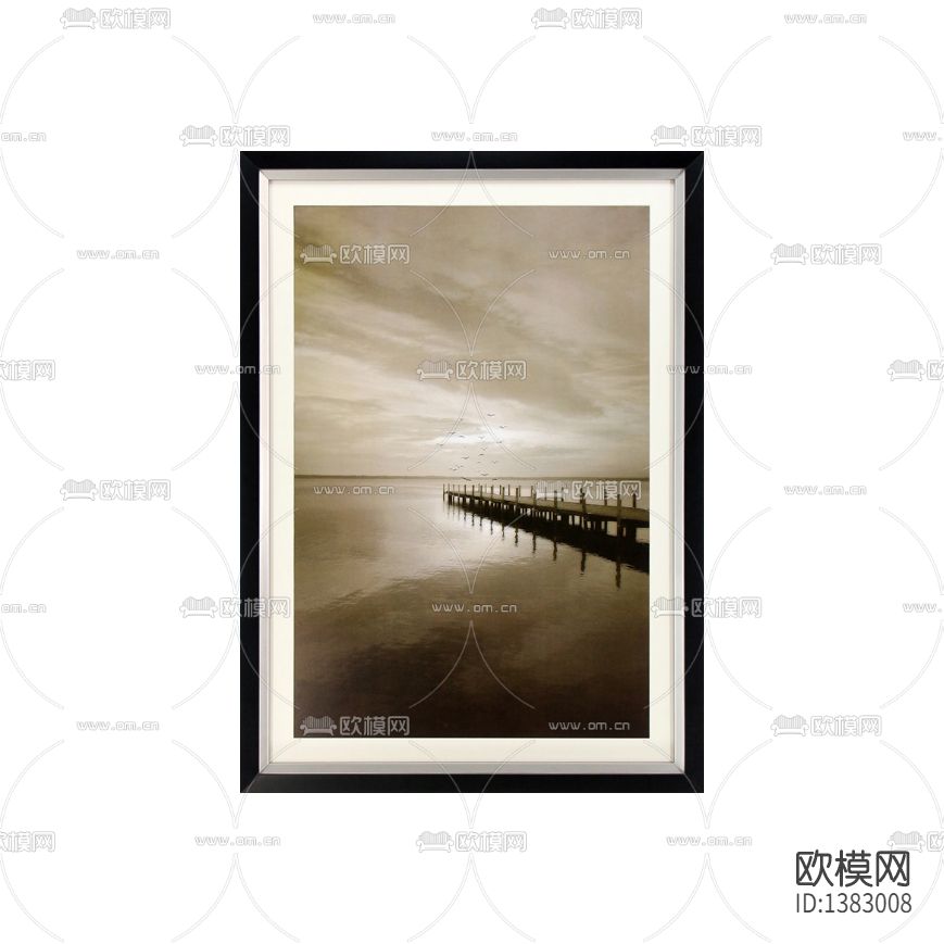 现代简约创意码头摄影