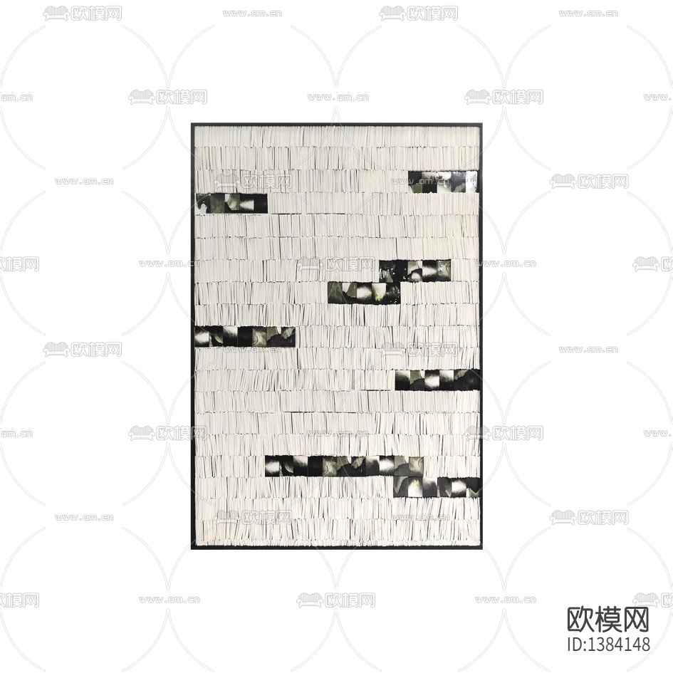 现代简约创意几何立体装置画下载