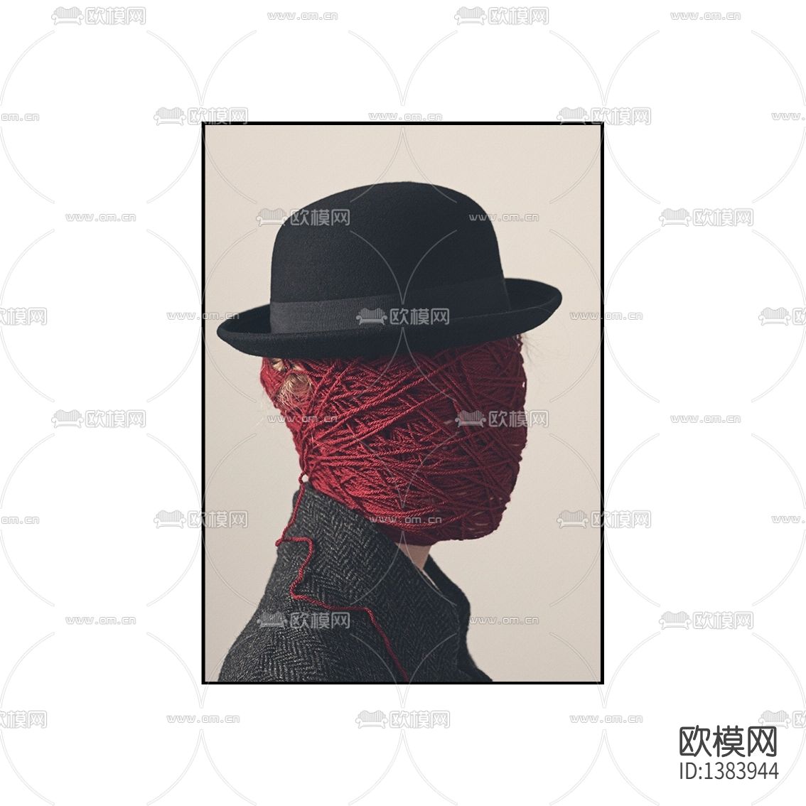 现代简约创意人物摄影装饰画