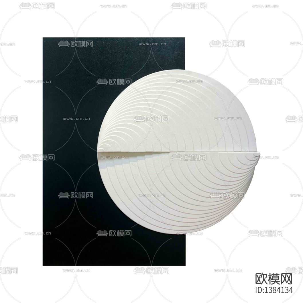 现代简约创意几何立体装置画下载