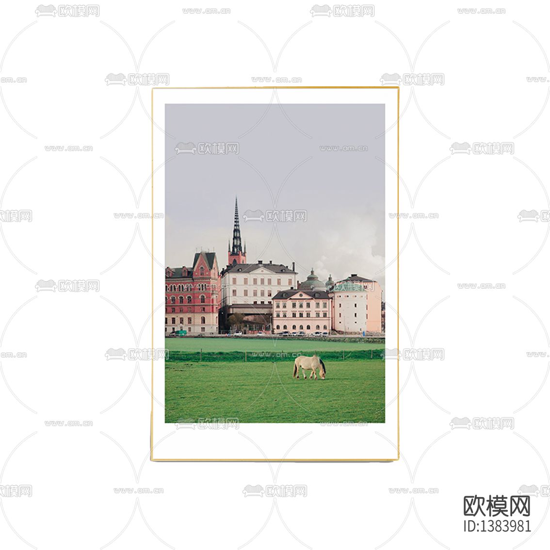 现代简约创意复古建筑创意摄影装饰画下载