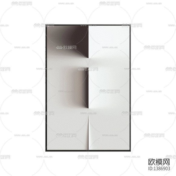 現(xiàn)代極簡創(chuàng)意幾何裝飾畫下載