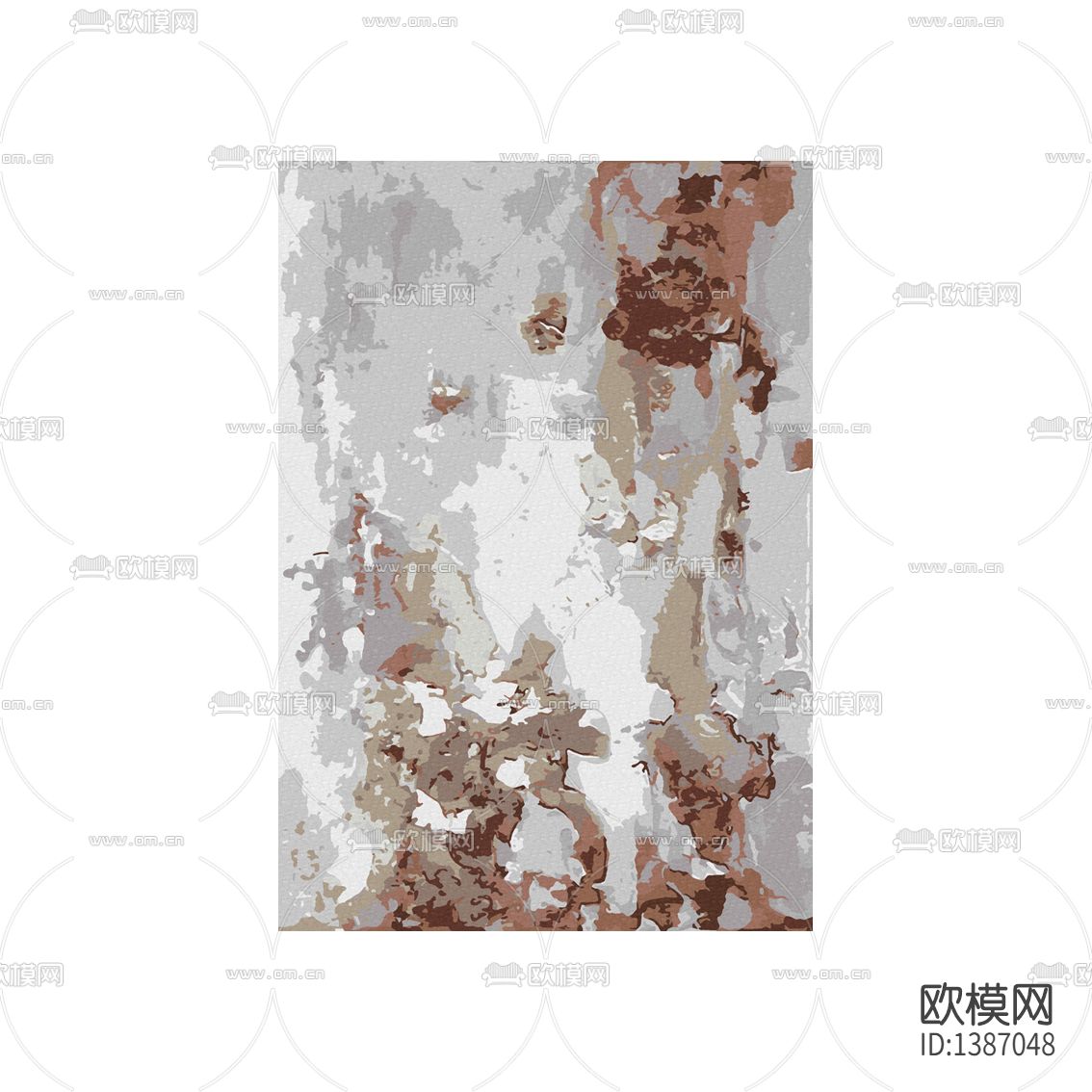 现代简约创意色彩纹理布艺地毯下载