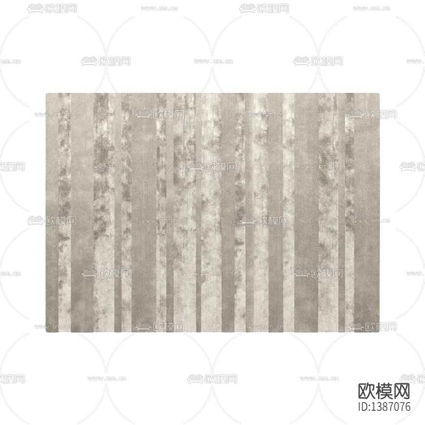 北欧简约创意条纹羊毛地毯下载