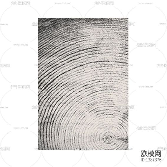 现代简约创意螺旋纹布艺地毯下载