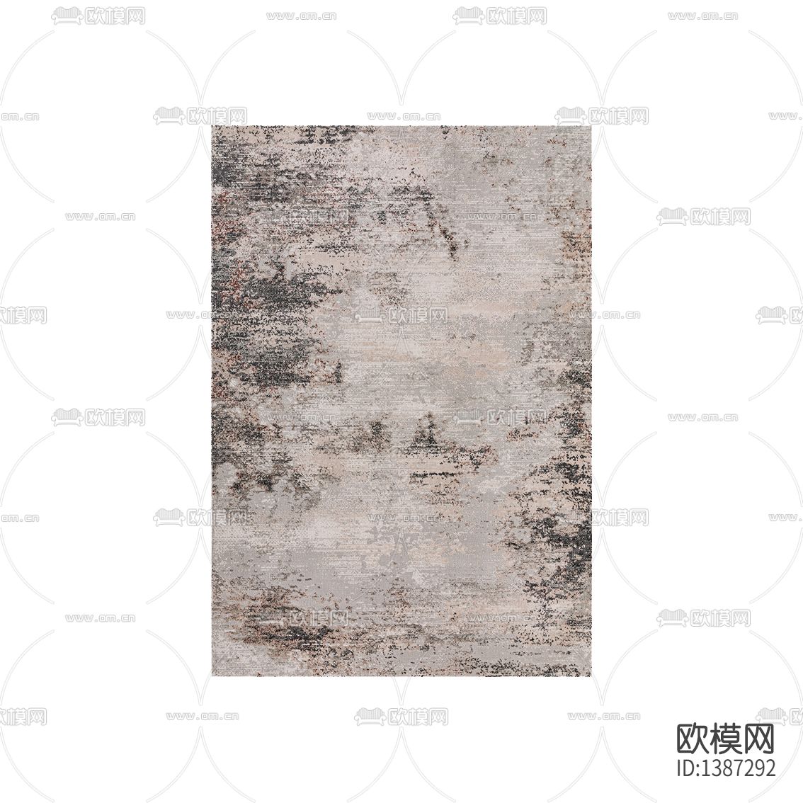 现代简约创意大理石纹理布艺地毯下载