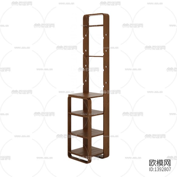 北歐簡約創(chuàng)意實木多層鞋架下載