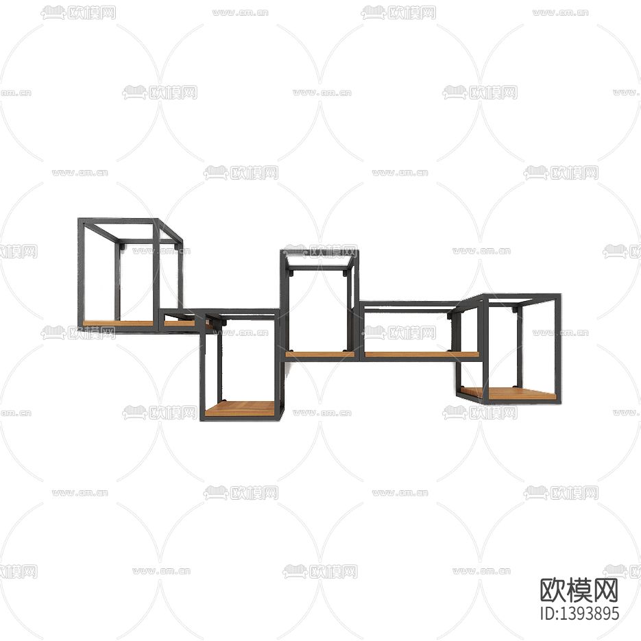 现代简约创意金属层板壁架