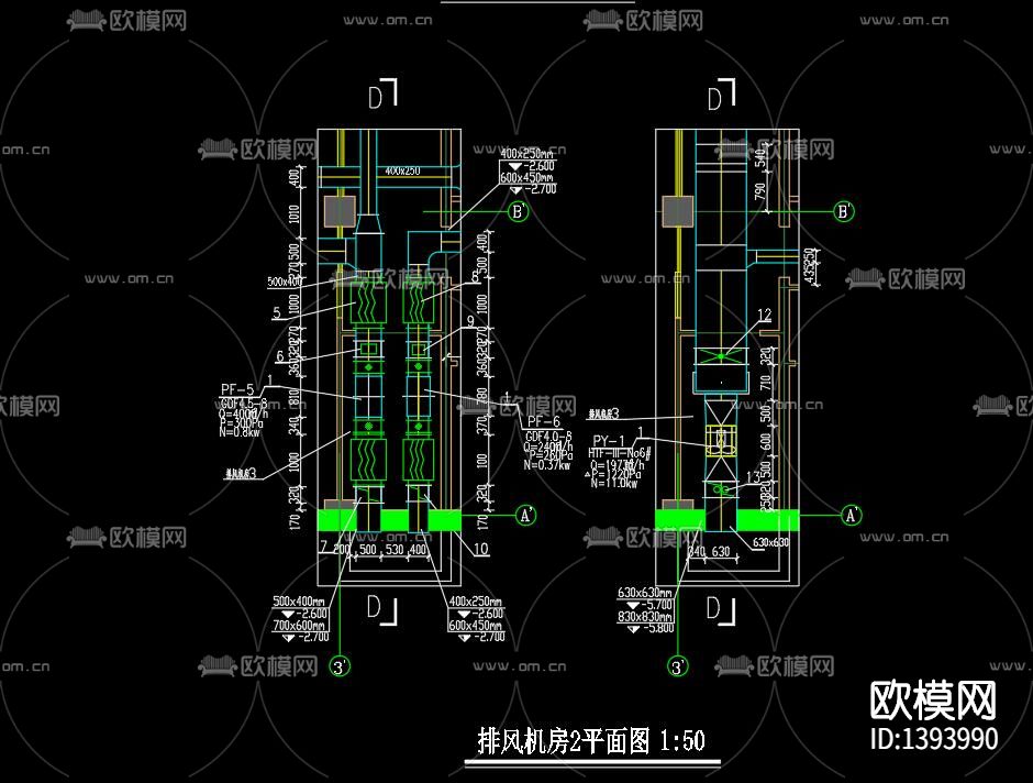 综合楼暖通下载（渲染图3）
