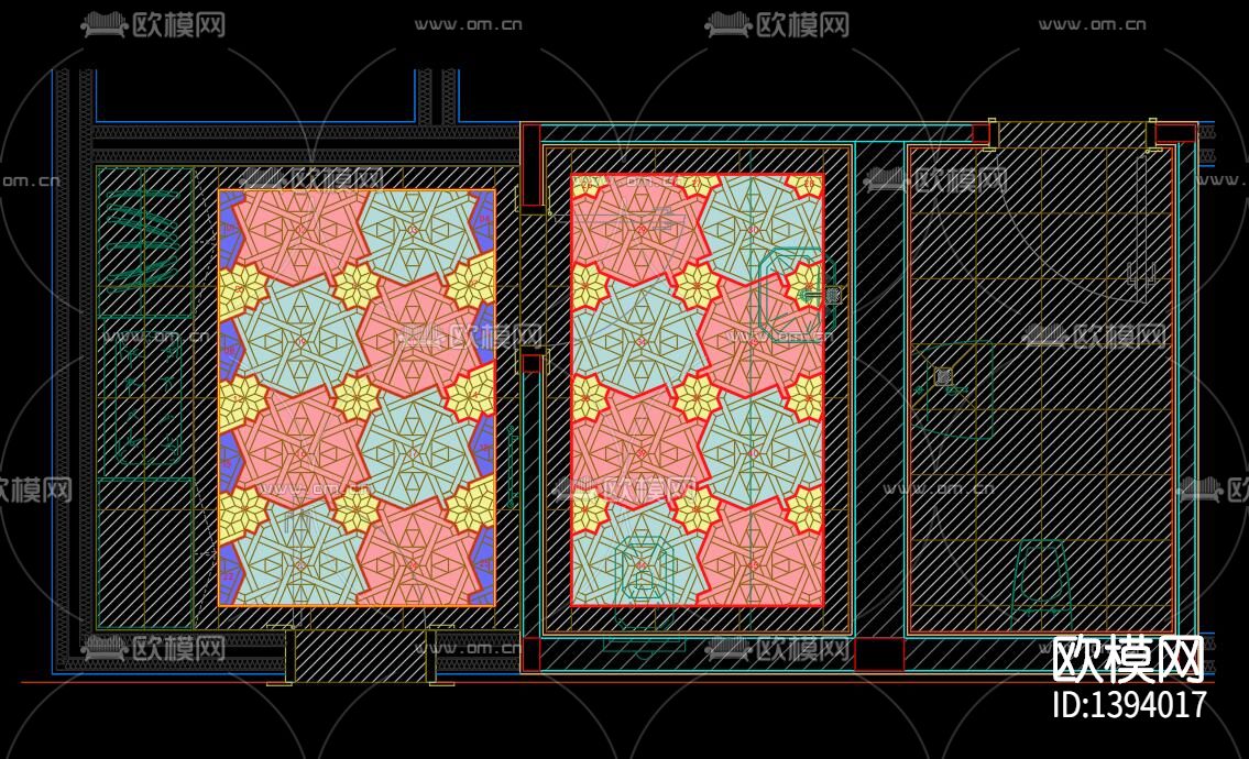 地面拼花下载（渲染图8）