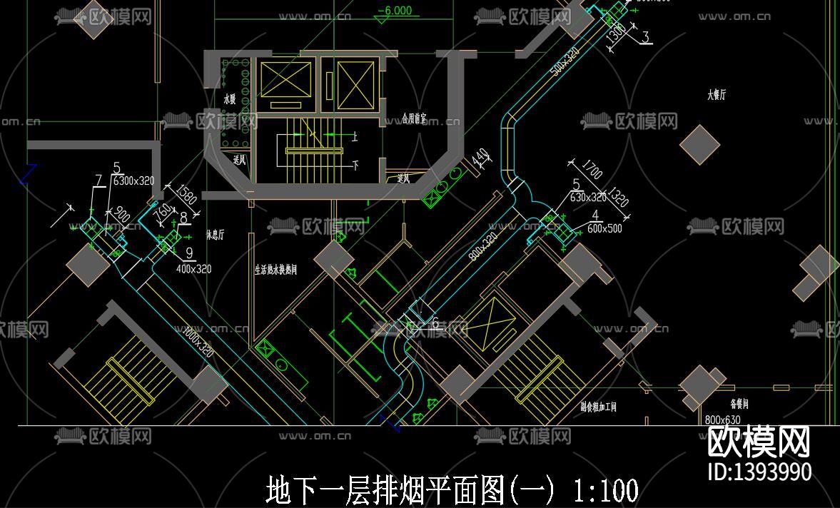 综合楼暖通下载（渲染图4）
