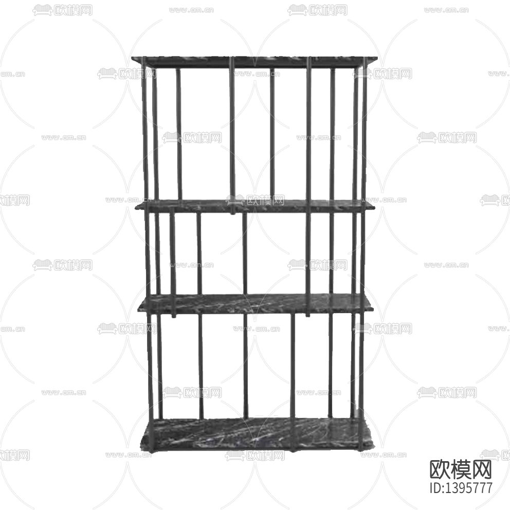 现代轻奢不锈钢大理石陈列架下载