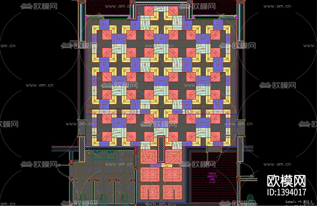 地面拼花下载（渲染图9）