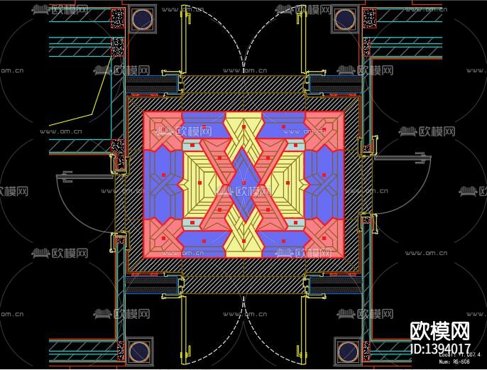 地面拼花下载（渲染图7）