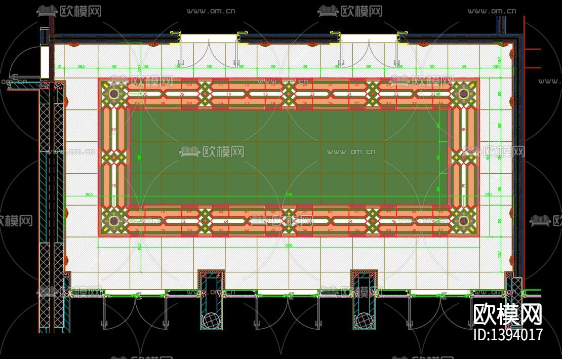 地面拼花下载（渲染图4）