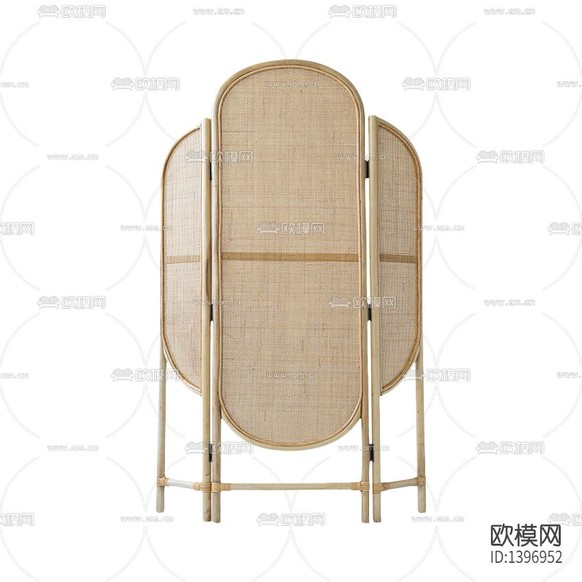 北歐復(fù)古做舊金屬布藝折疊屏風(fēng)下載