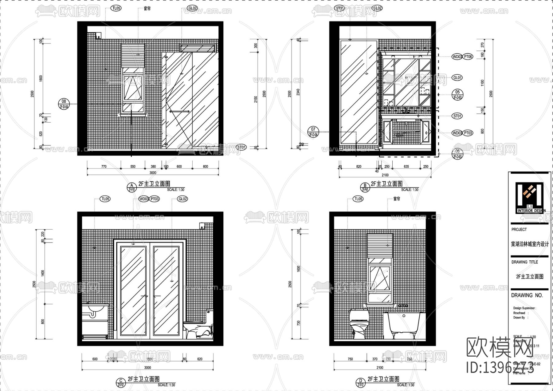 家装cad施工图下载（渲染图10）