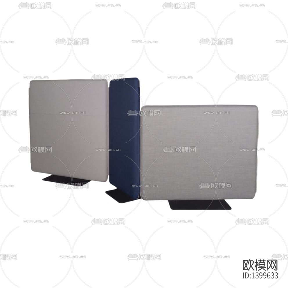 现代简约创意不锈钢布艺折叠屏风下载