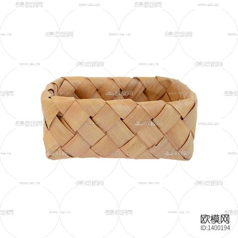 日式简约创意原木手工编织收纳篮下载