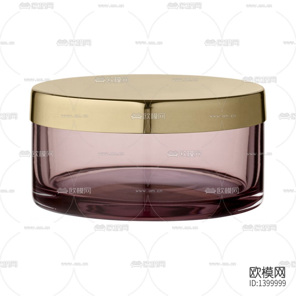 现代简约创意彩色玻璃不锈钢收纳罐