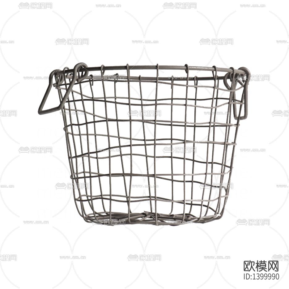 北欧简约铁艺收纳篮下载