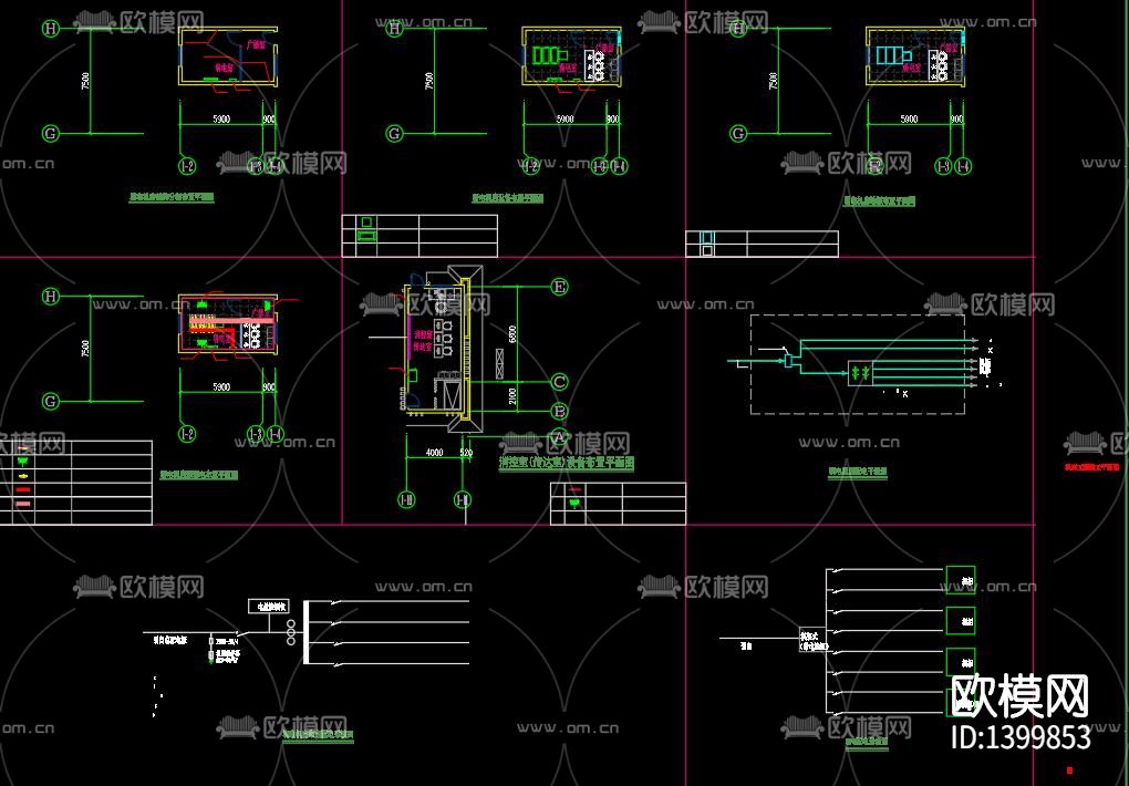 幼儿园智能化节点大样下载（渲染图4）