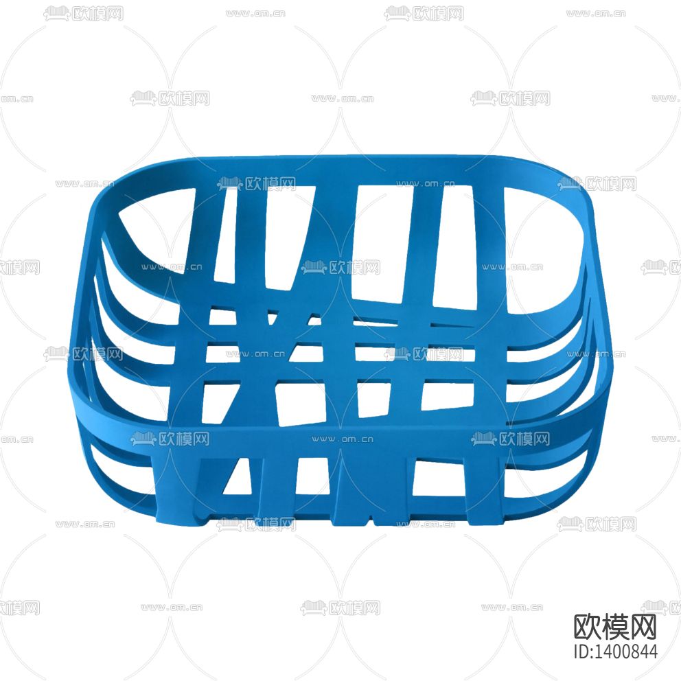 北欧简约创意塑料收纳篮