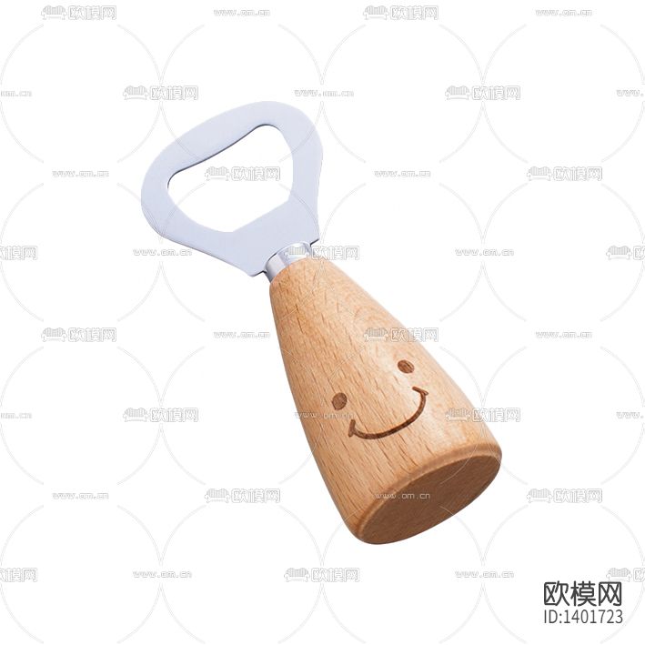 北欧简约创意实木不锈钢开瓶器下载