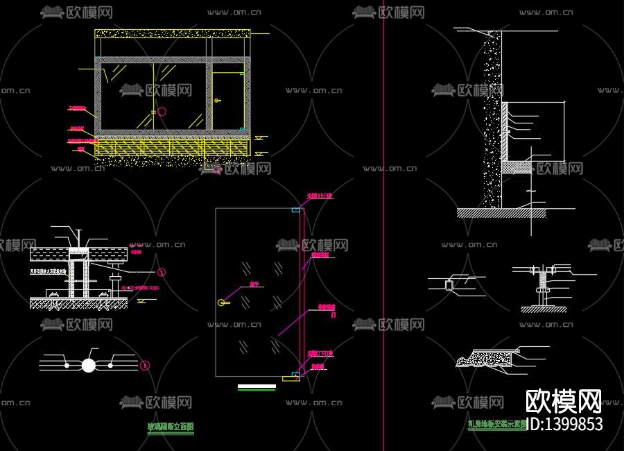 幼儿园智能化节点大样下载（渲染图3）