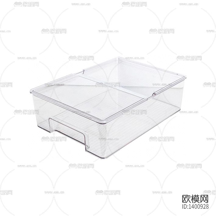 现代简约创意玻璃收纳盒