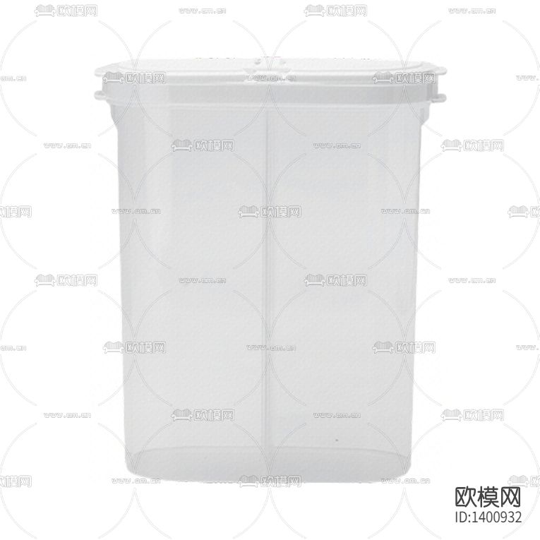 现代简约白色塑料收纳盒下载