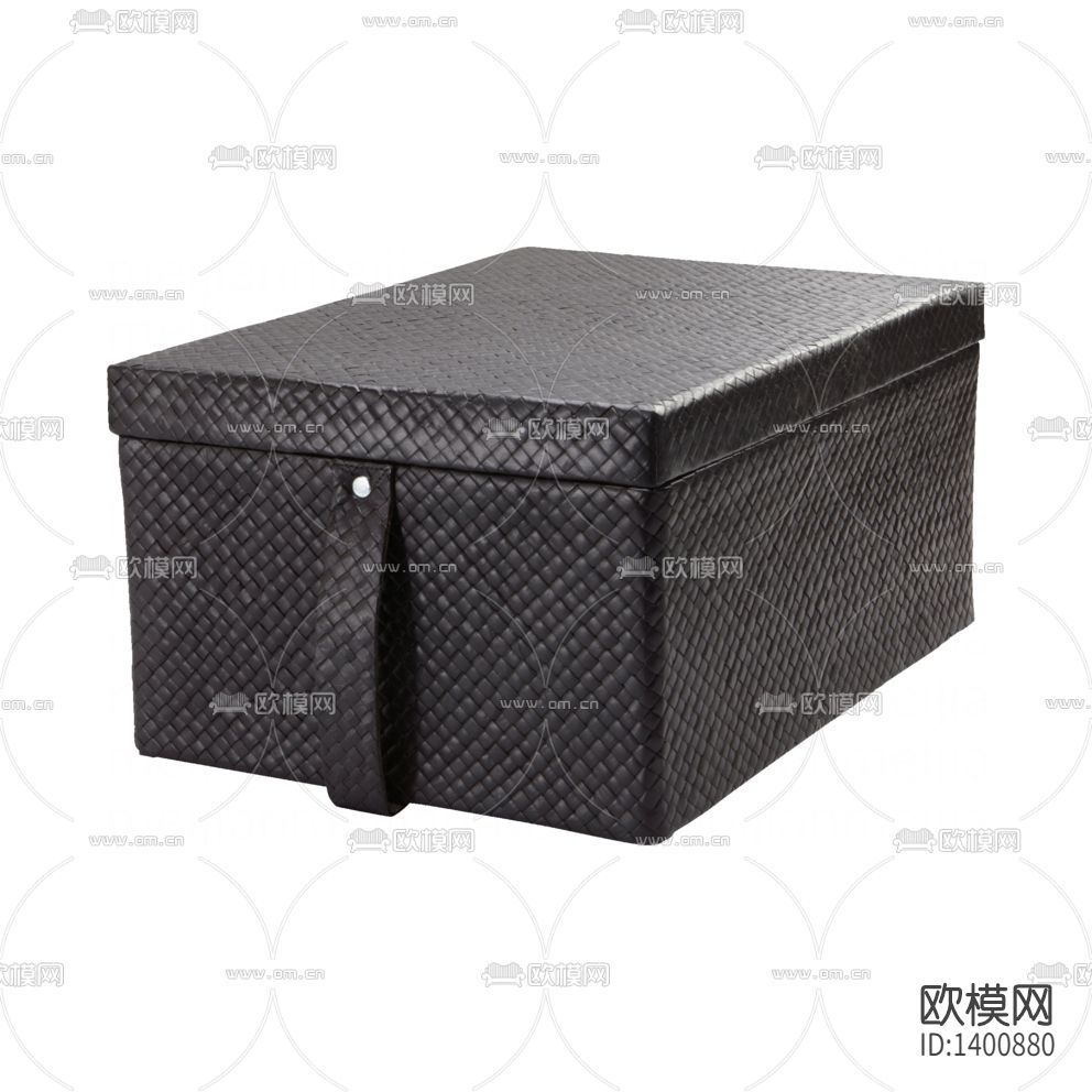 现代轻奢皮革收纳盒