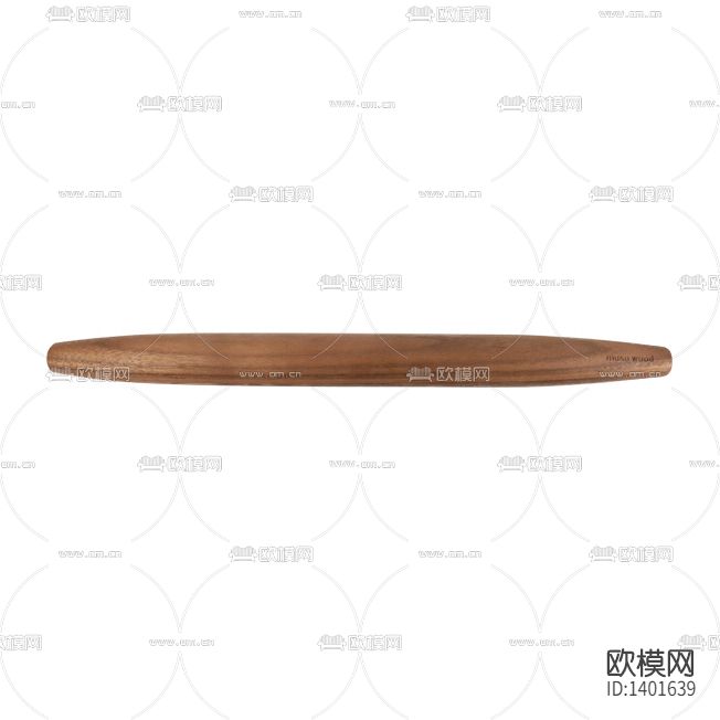 北欧简约黑胡桃木擀面杖下载