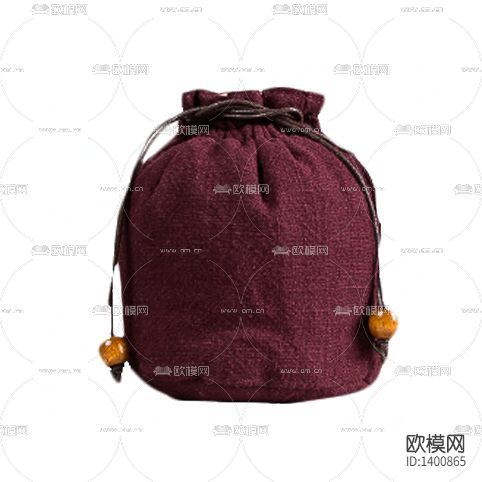 新中式古典棉布收纳袋