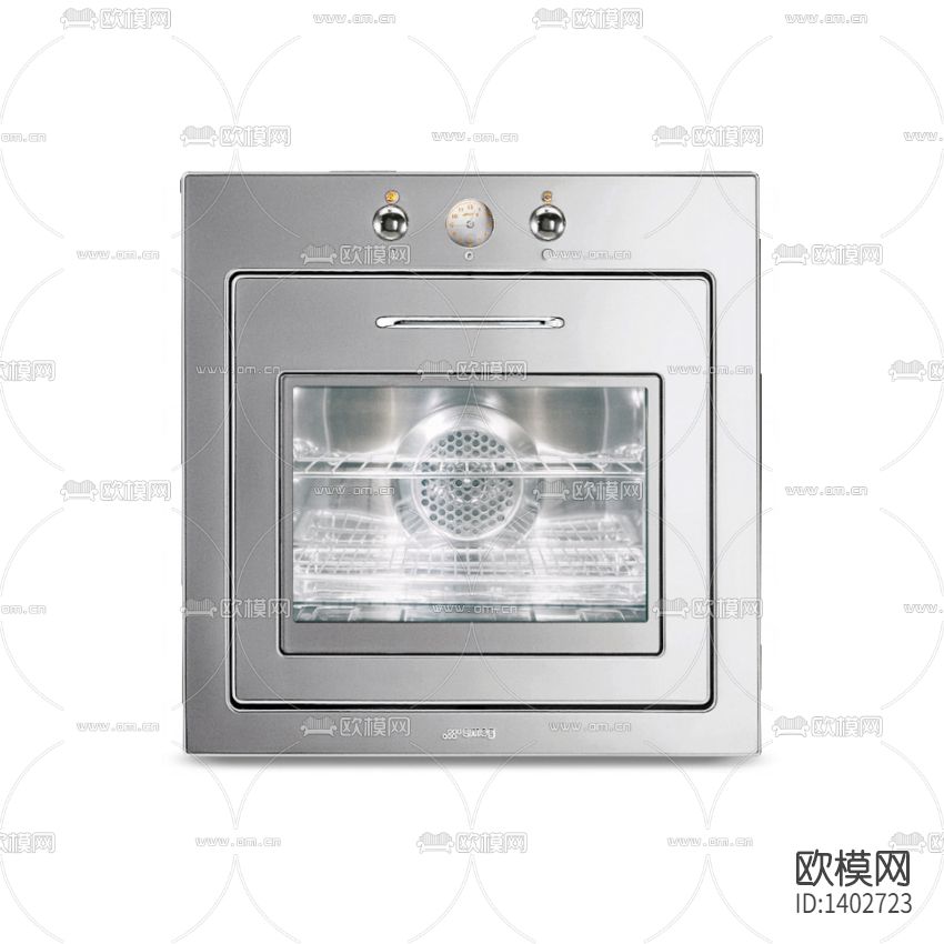 现代简约不锈钢烤箱下载