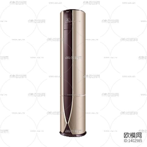 现代简约创意圆柱形落地空调下载