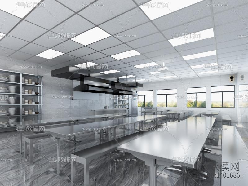 烹饪学校cad施工图