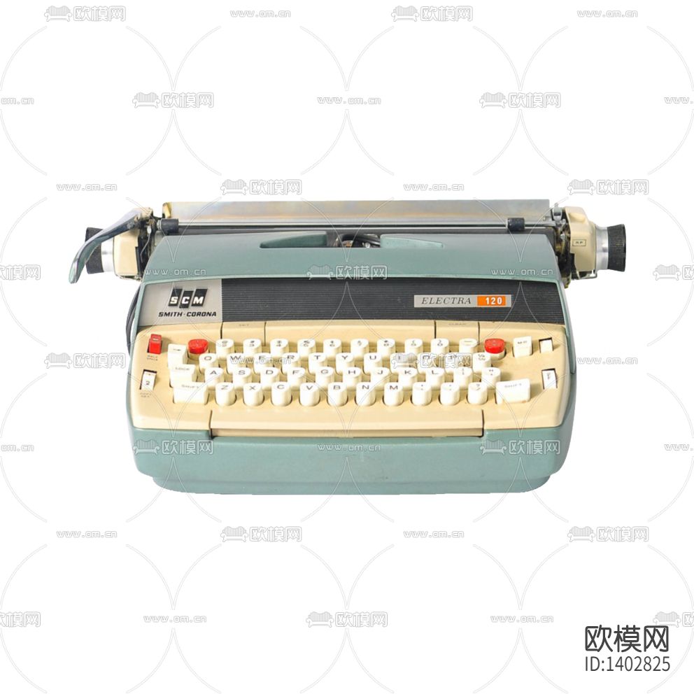 现代简约老式打字机