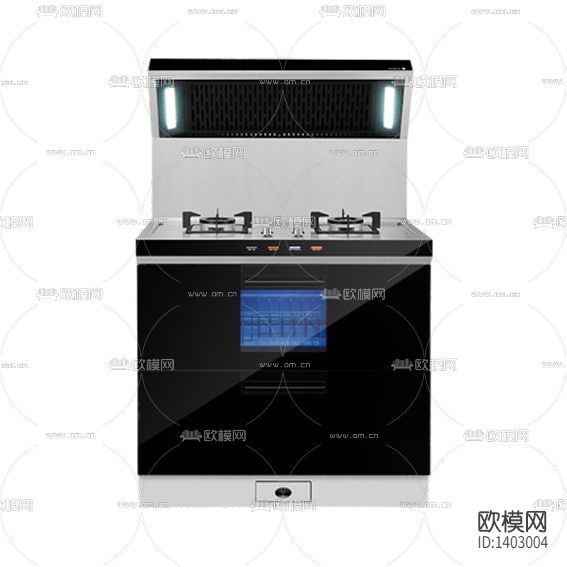 现代简约创意洗碗机炉灶一体机下载