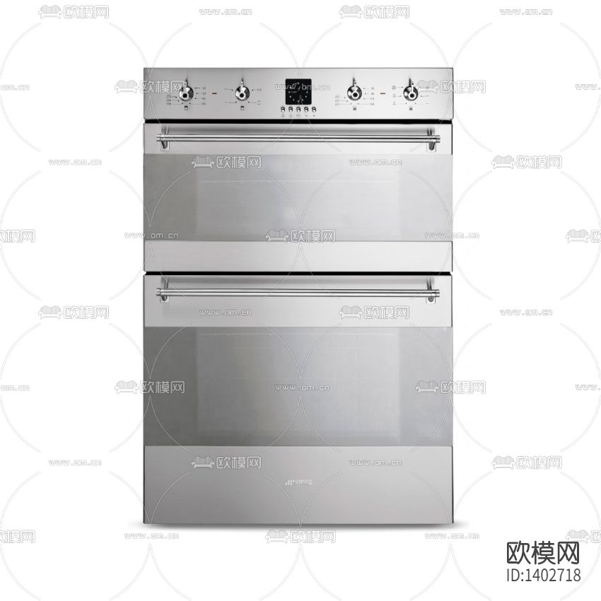 现代简约不锈钢烤箱下载